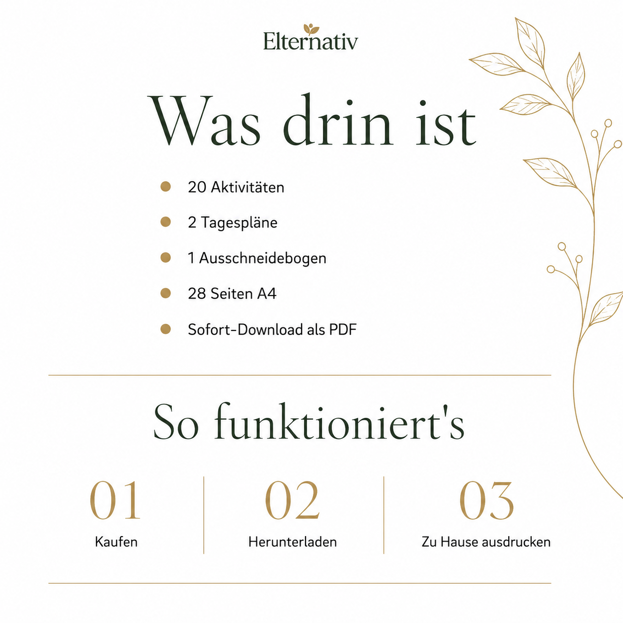 Beschäftigungsheft für Kinder von 3 bis 6